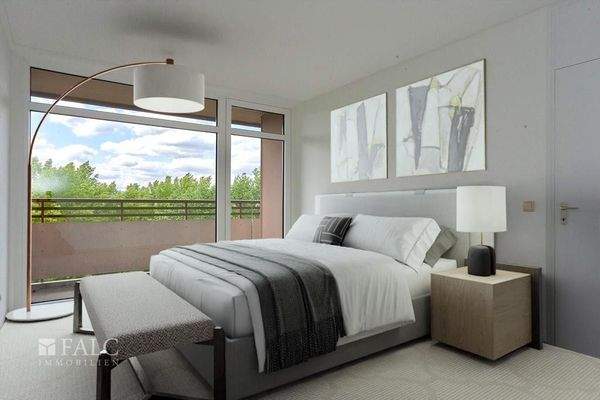 Schlafzimmer gestaged