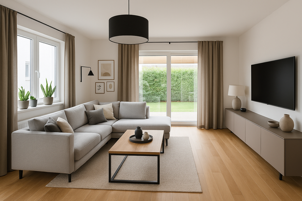 Visualisierung Wohnzimmer