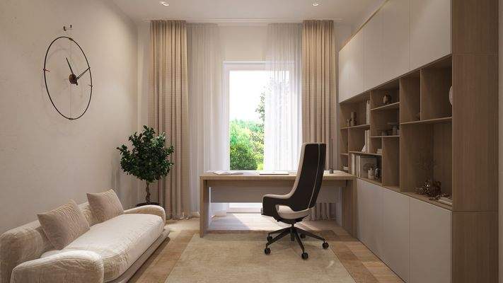 Bürozimmer Animation