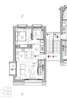 1. First apartment level - Entrance level