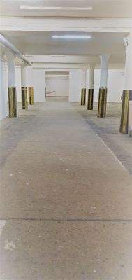 Eingang Rampe zum Lager