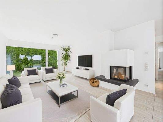 Wohnzimmer visualisiert