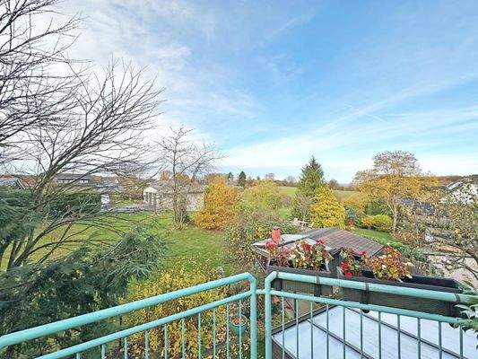 Fernblick vom Balkon