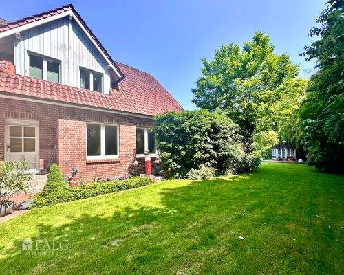 Rückseite Gartenansicht