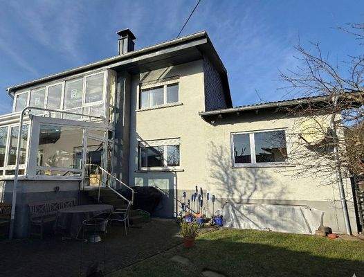 Ausgang vom Wintergarten in den Garten