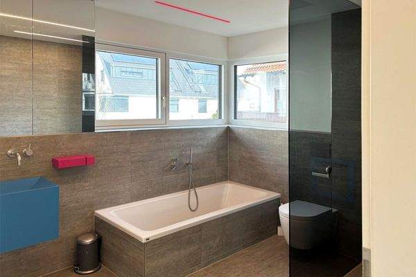 Badezimmer im Obergeschoss