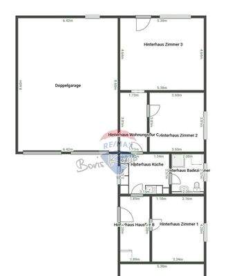 Erdgeschoss Hinterhaus