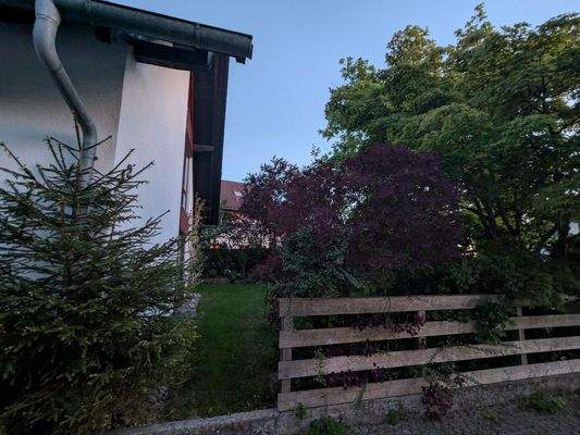 Einfahrt Blick nach Süden