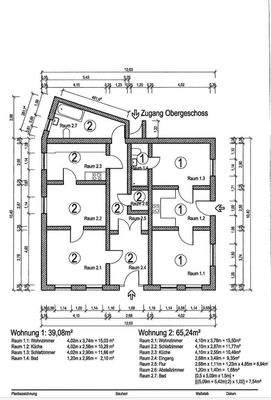 Grundriss - MFH (EG)