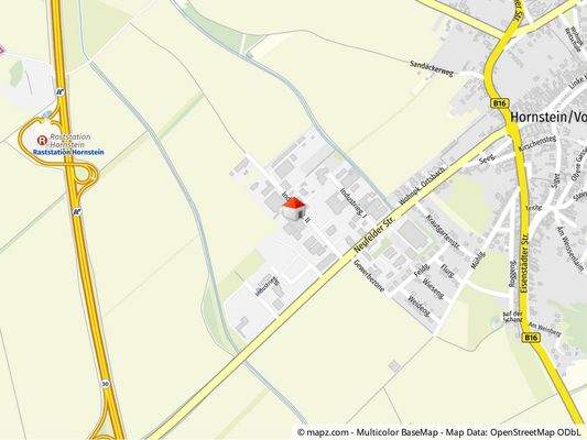 Geolyzer Kartenausschnitt