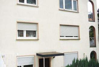Eingang zur Einliegerwohnung im UG