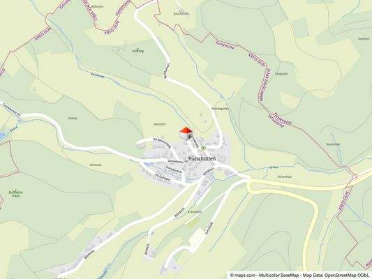 Geolyzer Kartenausschnitt