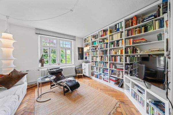 zweites Wohnzimmer in der Erdgeschosswohnung