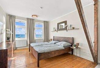 Ansicht Schlafzimmer OG Hauptwohnung