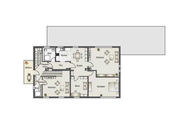 Wohnung & Apartment 1.Etage 