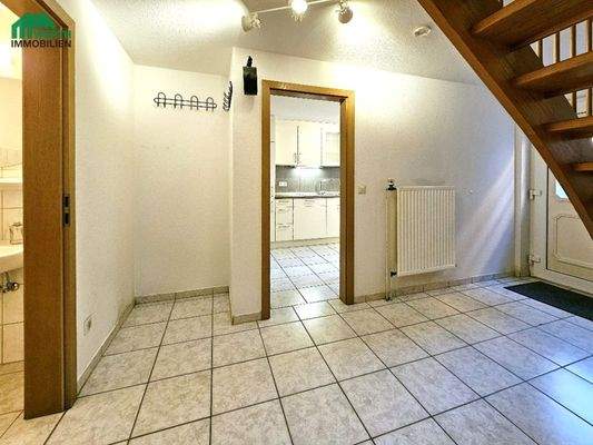 ... mit Garderobennische