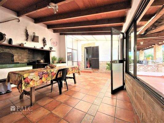 Überdachte Terrasse - Porche