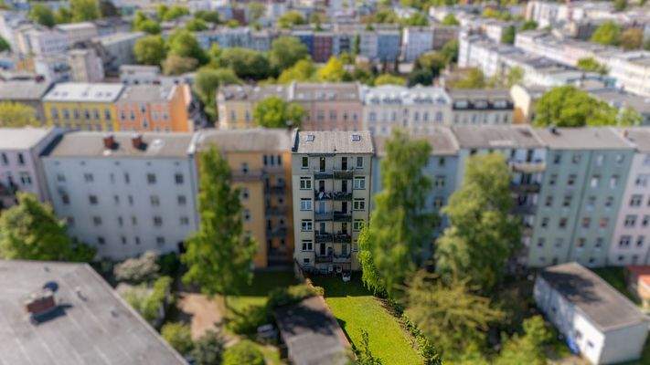 Luftbild Hausrückseite