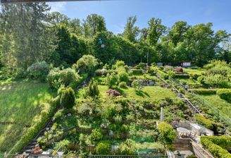 Bühnenblick, Garten am Wald