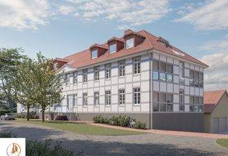 Visualisierung Bsp. nach Sanierung Parkresidenz Bad Rehburg-Friedrich-Stolberg-Allee