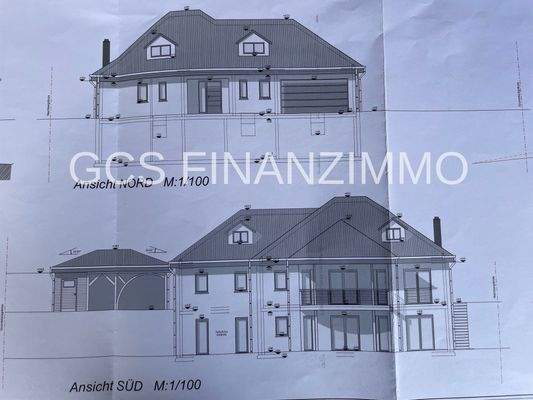 Ansicht Nord-Süd