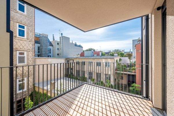 Balkon - innenhofseitig