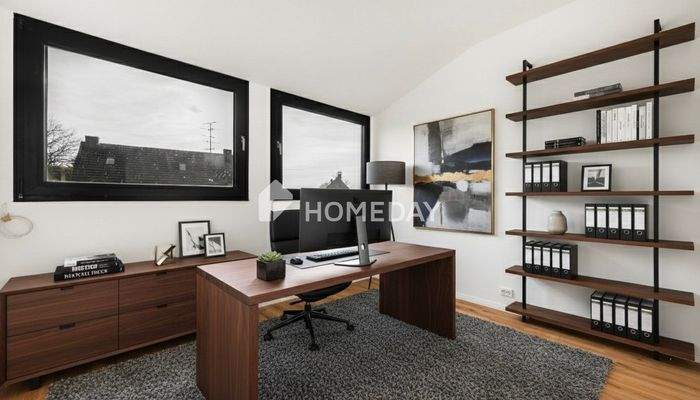 Visualisierung Arbeitszimmer