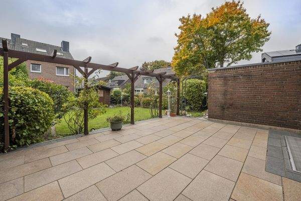 Schöne große Terrasse