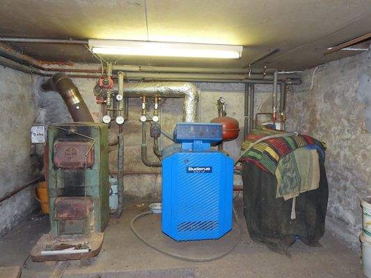 Heizungsanlage im Keller
