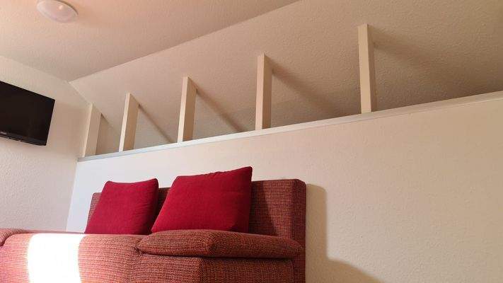 halboffene Zwischendecke zum Verweilen