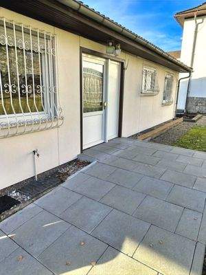 Eingang EG von der Gartenseite