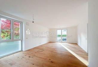 Blick in offene Wohnküche