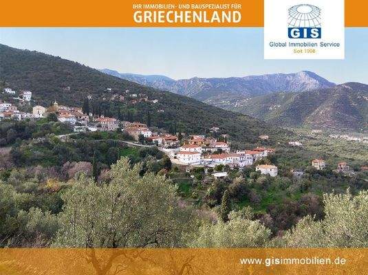 die traditionell erhaltene Ortschaft Sapounakaika