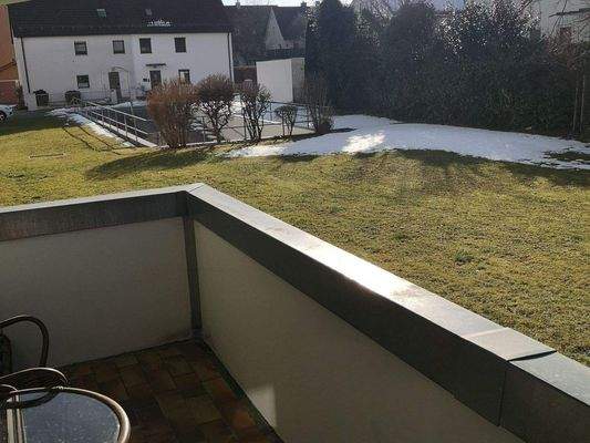 Blick vom Westbalkon 