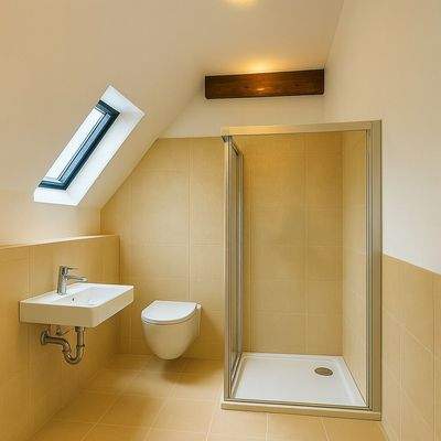 Beispielfoto zur Visualisierung dienende Bild, Badezimmer