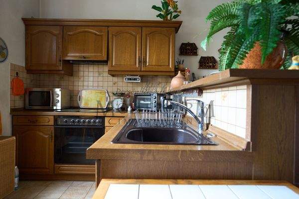 derzeitige offene Küche