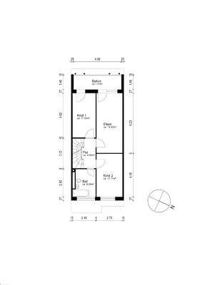 Grundriss Obergeschoss