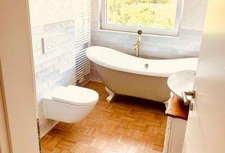 Badezimmer Sicht Eingang