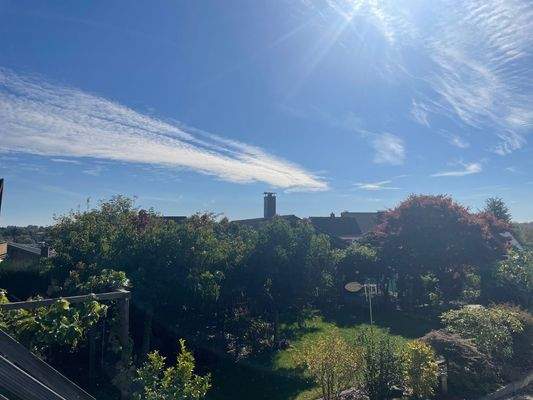 7,5 Aussicht Wintergarten vorne