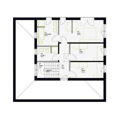 Grundriss Obergeschoss