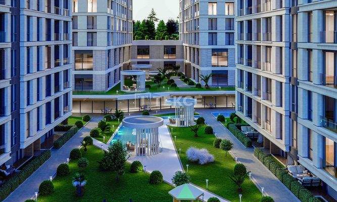 Apartments with Master Bathroom and Balcony in Esenyurt, Istanbul