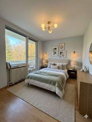 Schlafzimmer 1, Illustration