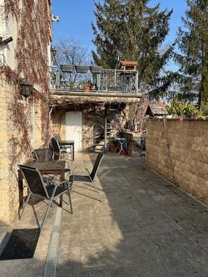 sonniger Außenbereich