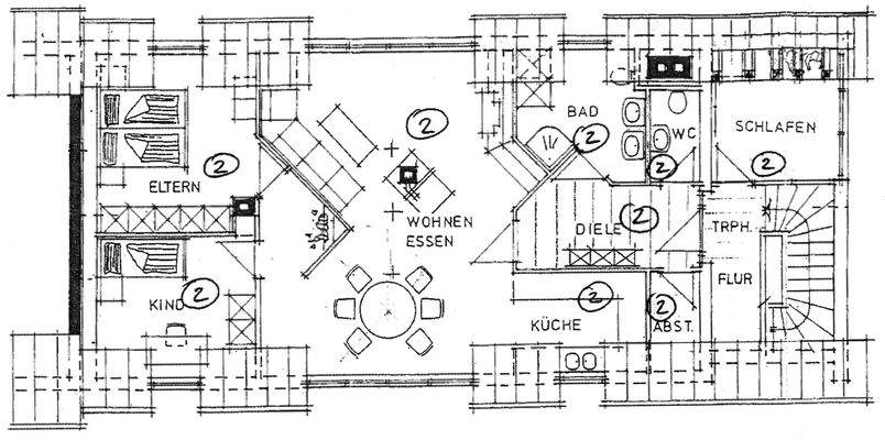 Grundriss Dachgeschoss