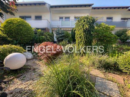 Rückansicht des Hauses