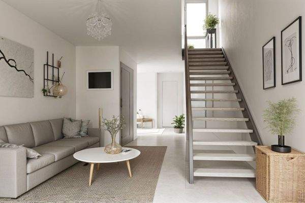 Hauseingang digital eingerichtet