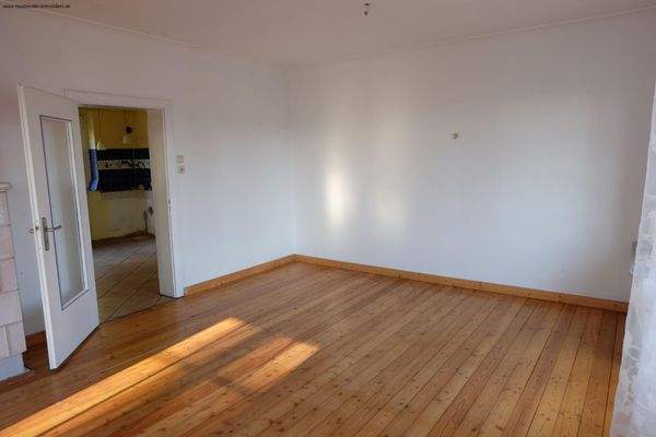 Wohn- Esszimmer, Zugang Küche