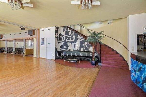 Treppe im Abrissgebäude