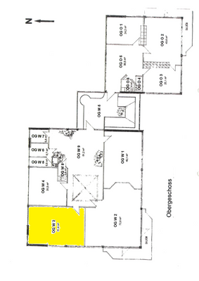 MW072 Grundriss markiert OG W3