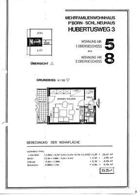 Detailgetreuer Grundriß